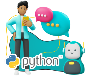 Умный чат-бот на Python - Школа программирования для детей, компьютерные курсы для школьников, начинающих и подростков - KIBERone г. Пинск